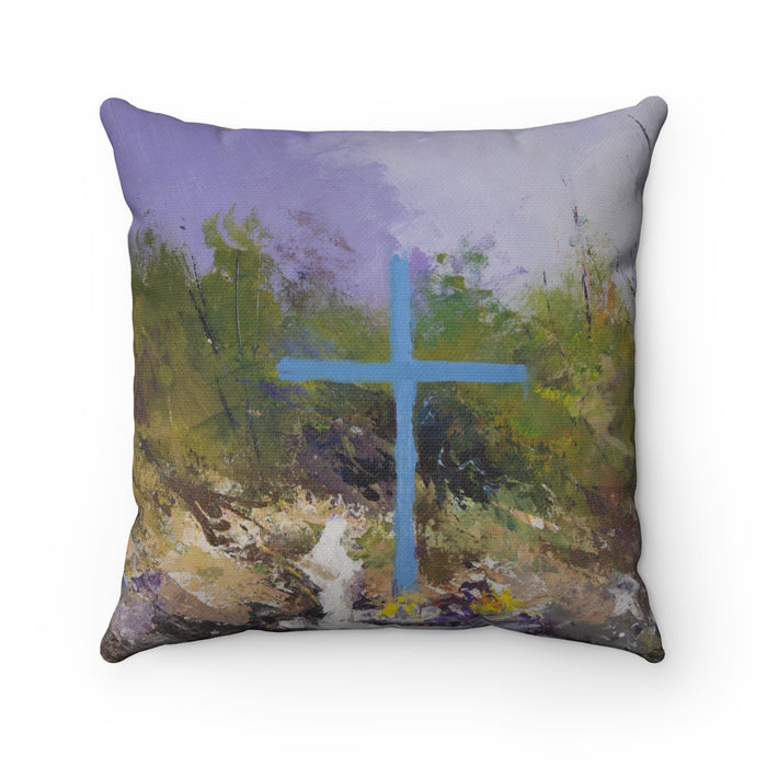 Medjugorje Scenes Pillow